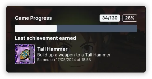 Le widget de StreamTrackr
